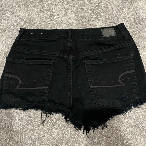 American Eagle Distressed Stretch Jean Shorts - Picture 2 of 3